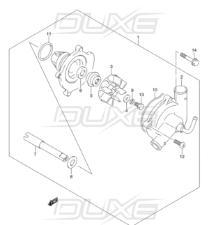 Hayabusa waterpump